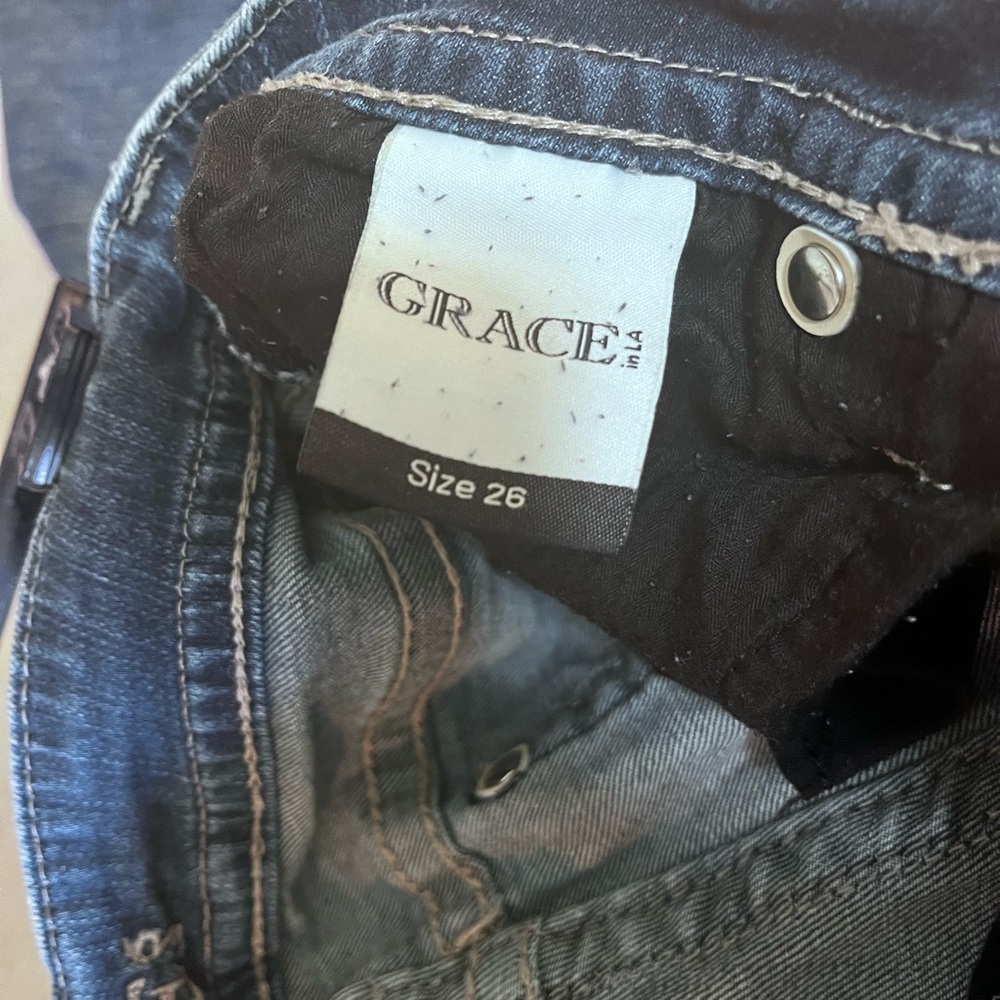 Grace in LA Denim Jeans with Stitch Detail